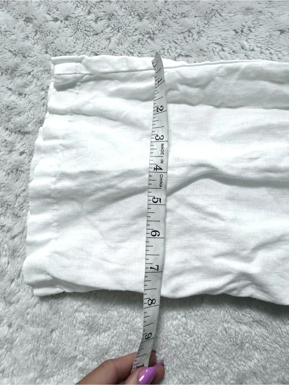 Reformation white linen